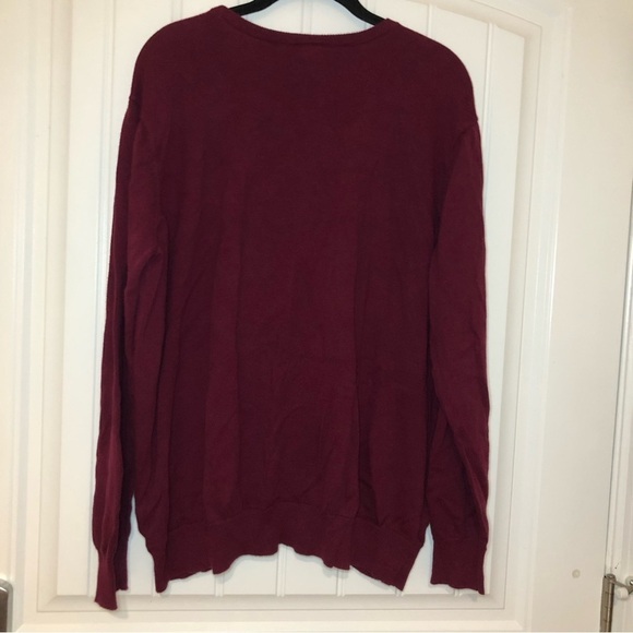 Torrid 100% Cotton Burgundy Sequin Button Up Long Sleeve Cardigan Size 4X - Picture 4 of 8